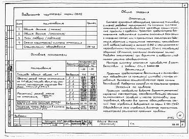 Состав фльбома. Типовой проект 26-0109.13.87Альбом 1 Части 0, 01, 02, 03, 1, 2, 3, 4, 5, 6 Общие архитектурно-строительные решения. Архитектурно-строительные решения ниже отм. 0,000. Отопление и вентиляция ниже отм. 0,000. Внутренние водопровод и канализация ниже отм. 0,000. Архитектурно-строительн