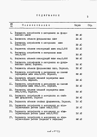 Состав фльбома. Типовой проект 26-0109.13.87Альбом 4 Раздел 8-4 Ведомость потребности в материалах 