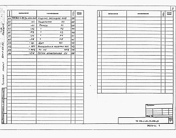 Состав фльбома. Типовой проект 904-1-85.90Альбом 6 Строительные конструкции и изделия