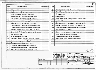 Состав фльбома. Типовой проект 111-26-117.1.13.87Альбом 6 Часть 11 Проектная документация на перевод хозяйственно-бытовых помещений в подвале, приспосабливаемых под ПРУ 