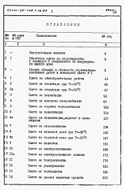 Состав фльбома. Типовой проект 111-26-118.1.13.87Альбом 2 Раздел 8-1 Сметы 