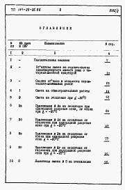 Состав фльбома. Типовой проект 141-26-96.86Альбом 2 Раздел 8-1 Сметы