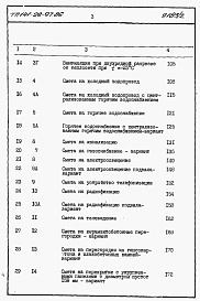 Состав фльбома. Типовой проект 141-26-97.86Альбом 2 Раздел 8-1 Сметы 