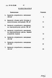 Состав фльбома. Типовой проект 141-26-99.86 Альбом 4 Раздел 8-3 Ведомости потребности в материалах