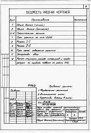 Состав фльбома. Типовой проект 141-26-99.86 Альбом 5 Часть 11 Проектная документация на подвал приспосабливаемый под ПРУ