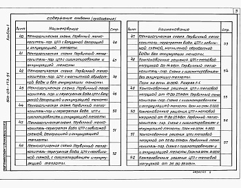 Состав фльбома. Типовой проект 903-04-173.91Альбом 1 Технологические схемы.  Компоновочные решения 