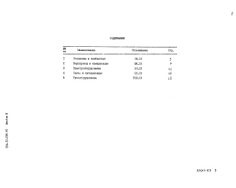 Состав фльбома. Типовой проект 154-12-238.91Альбом 3 Спецификация оборудования