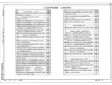 Состав фльбома. Типовой проект 902-9-11Альбом 4 Электротехническая часть, связь и сигнализация     