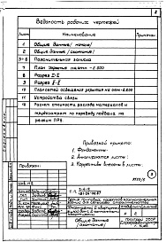 Состав фльбома. Типовой проект 181-26-102.87Альбом 5 Проектная документация на подвал приспосабливаемый под ПРУ