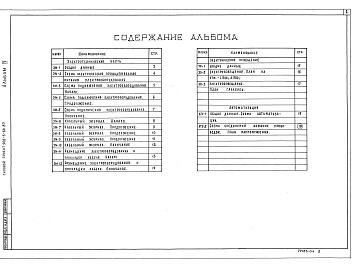 Состав фльбома. Типовой проект 902-3-60.87Альбом 4 Электротехническая часть. Автоматизация    