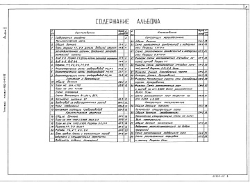 Состав фльбома. Типовой проект 902-3-46.85Альбом 2 Технологическая, санитарно-техническая, архитектурно-строительная части    