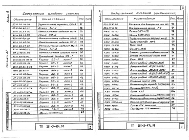 Состав фльбома. Типовой проект 291-3-47с.88Альбом 4 Строительные изделия    