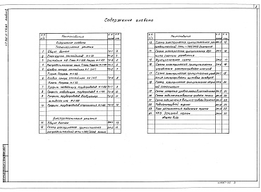 Состав фльбома. Типовой проект 902-2-476.89Альбом 2 Технологические, электротехнические решения    