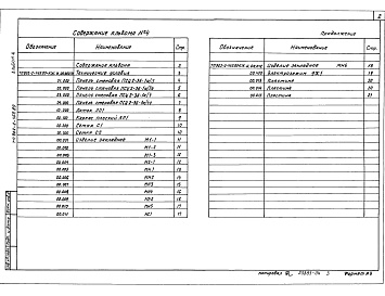 Состав фльбома. Типовой проект 902-2-469.89Альбом 4 Отстойники. Строительные решения