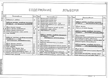 Состав фльбома. Типовой проект 902-2-409.86Альбом 1 Технологическая, строительная, теплотехническая, электротехническая части    