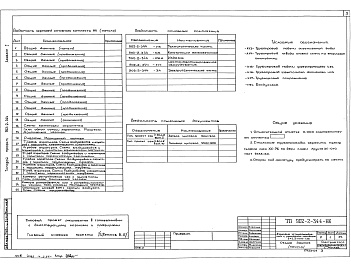 Состав фльбома. Типовой проект 902-2-344Альбом 1 Технологическая часть     