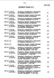 Состав фльбома. Типовой проект 96-027/1.2Альбом 26 Часть 12 Ведомости потребности в материалах Раздел 12-1 Ведомости потребности в материалах на блок-секцию