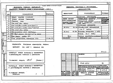 Состав фльбома. Типовой проект 96-037/2Альбом 2 Часть 1 Архитектурно-строительные чертежи выше отм.0.000. Часть 2 Отопление и вентиляция выше отм.0.000 Раздел 2-1 Отопление чугунными радиаторами М-140-АО Раздел 2-3 Отопление конвекторами &quot;Комфорт&quot; Часть 3 Водоснабжение и канализация 