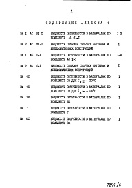Состав фльбома. Типовой проект 96-075.85Альбом 4 Ведомости потребности в материалах