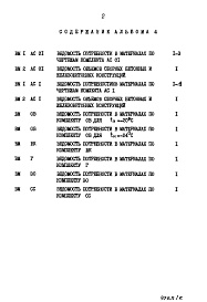 Состав фльбома. Типовой проект 111-96-71.85Альбом 4 Ведомости потребности в материалах