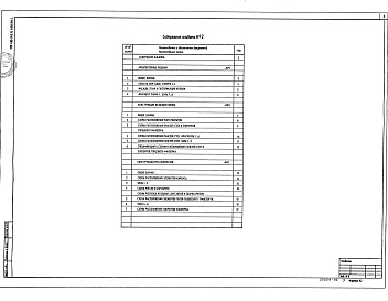 Состав фльбома. Типовой проект 400-042.91Альбом 2 Здание пролетом 6 м Архитектурные решения. Конструкции железобетонные. Конструкции металлические          	           