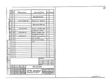 Состав фльбома. Типовой проект 503-6-6.86Альбом 4 Нестандартизированные оборудование