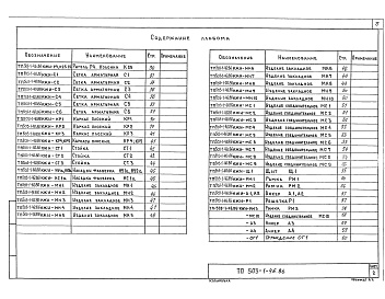 Состав фльбома. Типовой проект 503-1-46.86Альбом 3 Индустриальные строительные конструкции и изделия.      