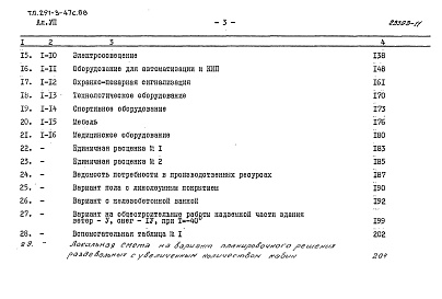 Состав фльбома. Типовой проект 291-3-47с.88Альбом 7  Сметы    