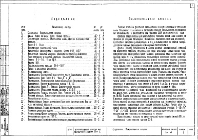 Состав фльбома. Типовой проект 320-45Альбом 1 Архитектурно-строительная часть     