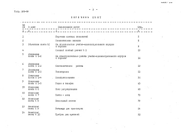 Состав фльбома. Типовой проект 320-59Альбом 3.84 Часть 1, 2 Сметы      