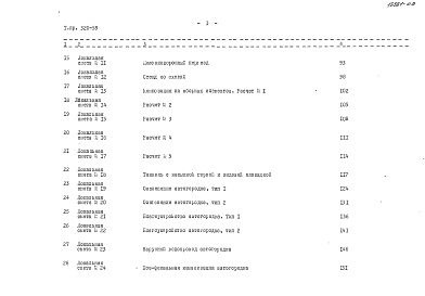 Состав фльбома. Типовой проект 320-59Альбом 3.84 Часть 1, 2 Сметы      