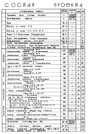 Состав фльбома. Типовой проект 310-3-8Альбом 3 Архитектурно-строительные чертежи, электротехнический чертеж