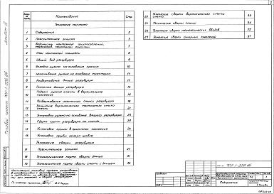 Состав фльбома. Типовой проект 705-1-206.86Альбом 4 Проект производства работ. Технология монтажа и сварки