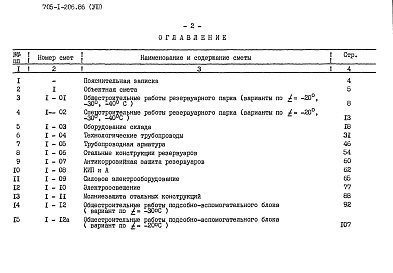 Состав фльбома. Типовой проект 705-1-206.86Альбом 8 Сметы