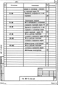 Состав фльбома. Типовой проект 901-3-231.87Альбом 6 Ведомости потребности в материалах