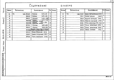 Состав фльбома. Типовой проект 901-3-185.83Альбом 6. Строительные изделия. Часть 1 Отделение контактных осветлителей (из тип. проекта 901-3-184.83) Часть 2 Отделение микрофильтров