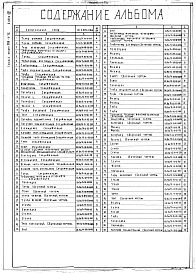 Состав фльбома. Типовой проект 705-1-72Альбом 14 Металлоконструкции