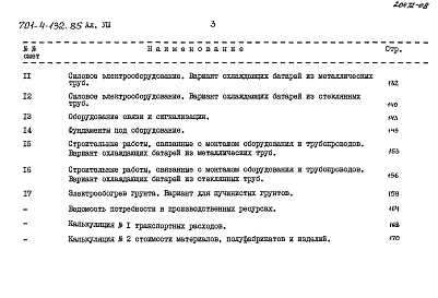 Состав фльбома. Типовой проект 701-4-132.85Альбом 8 Сметы