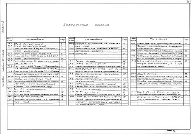 Состав фльбома. Типовой проект 701-4-131.85Альбом 2 Холодильно-технологические решения, автоматизация технологических процессов, электроосвещение и электрооборудование, связь и сигнализация