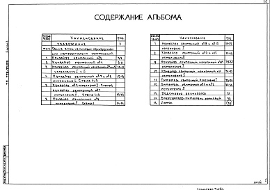 Состав фльбома. Типовой проект 708-25.86Альбом 2 Общие виды нетиповых технологических металлических конструкций