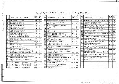Состав фльбома. Типовой проект 705-1-213.87Альбом 1 Пояснительная записка. Технология производства. Архитектурно-строительные решения. Конструкции металлические. Конструкции железобетонные. Отопление и вентиляция. Силовое электрооборудование 