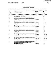 Состав фльбома. Типовой проект 705-1-203.86 Альбом 3 Ведомости потребности в материалах