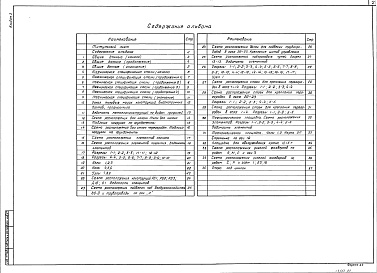 Состав фльбома. Типовой проект 701-1-53.88Альбом 3 Конструкции металлические