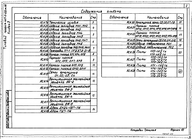 Состав фльбома. Типовой проект 407-3-522м.88Альбом 3 Применен из тп 407-3-526 см.88  Строительные изделия