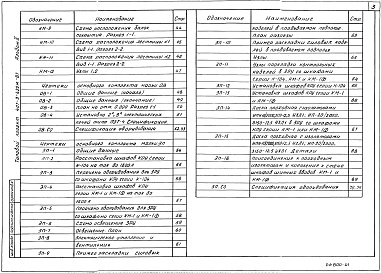 Состав фльбома. Типовой проект 407-3-422м.87Альбом 2  Архитектурно-строительные и электротехнические решения     