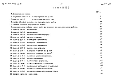 Состав фльбома. Типовой проект 284-4-95.83Альбом 6 Сметы     