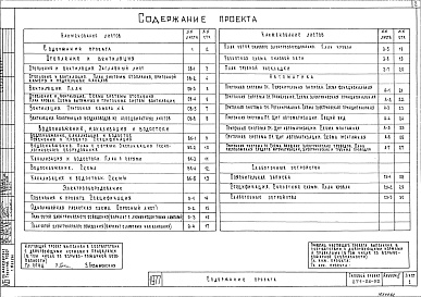 Состав фльбома. Типовой проект 278-20-0153.86Альбом 2 Сантехнические и электротехнические чертежи (из тп 271-20-112)