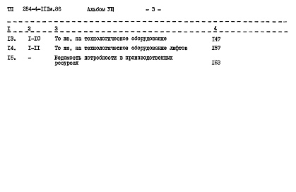 Состав фльбома. Типовой проект 284-4-111м.86Альбом 8 Сметы