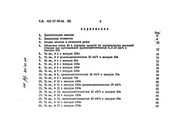 Состав фльбома. Типовой проект 402-22-69.86Альбом 3 Сметы. Ведомости потребности в материалах.     