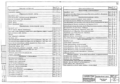 Состав фльбома. Типовой проект 704-1-135Альбом 2 Производственное здание. Чертежи